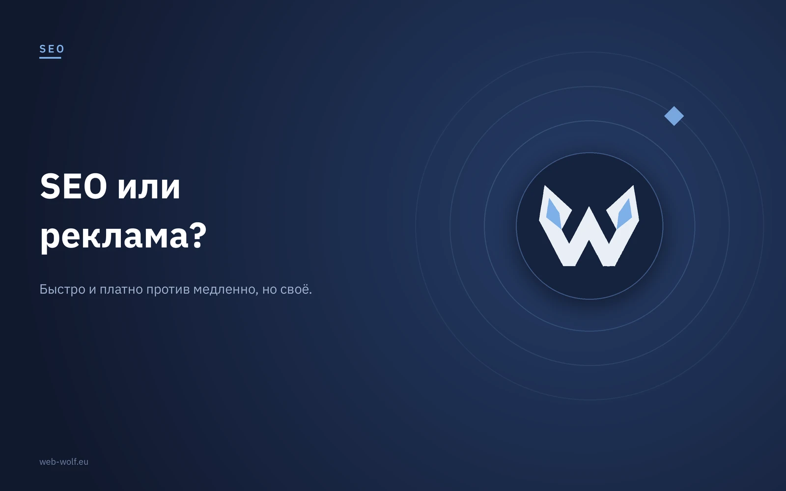 SEO или реклама: что выбрать и когда